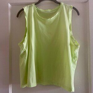 Athleta Ultimate Muscle Tank in Neon Yellow | Size L